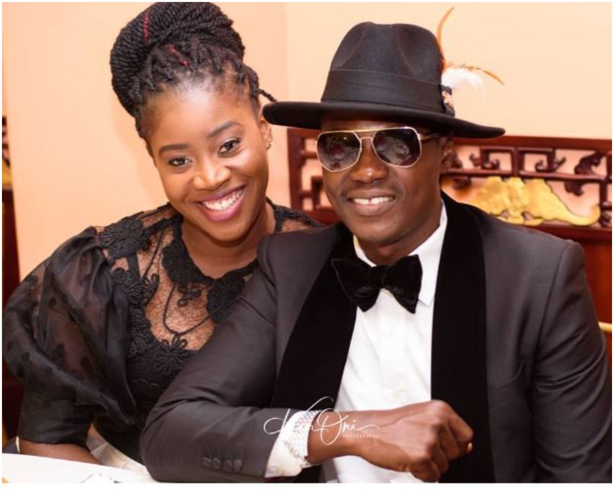 Late Sound sultan and his wife