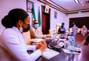 Taaooma in Yemi Osinbajo meeting