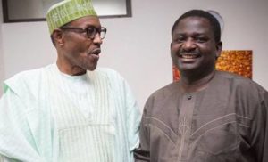 Femi Adesina and President Buhari