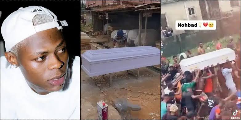 "Nigerians Don't Blame" - Coffin Maker Speaks On Why Mohbad's Neck Was Bent