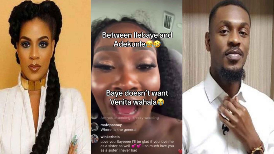 "Do you want Venita to k!ll me?" - Ilebaye Says As Fan Tries To Ship Her With Adekunle