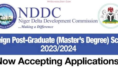 NDDC Foreign Postgraduate Scholarship 2023-2024