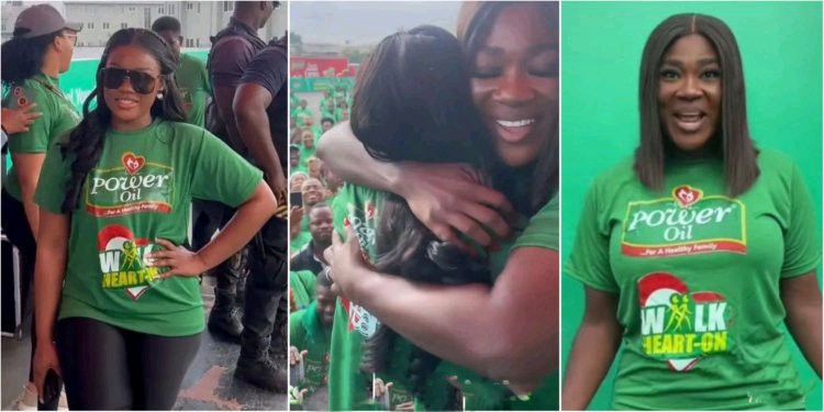 CeeC And Actress Mercy Johnson Meet, Share Passionate Hug At An Event in Port Harcourt (Video)