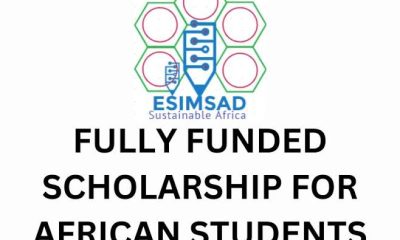 Study In Europe: ESIMSAD Intra-Africa Scholarship for African Students - Fully Funded